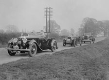 AC 4-seater tourer of Kitty Brunell, winner of Class 2 in the RAC Rally, 1933. Artist: Bill Brunell