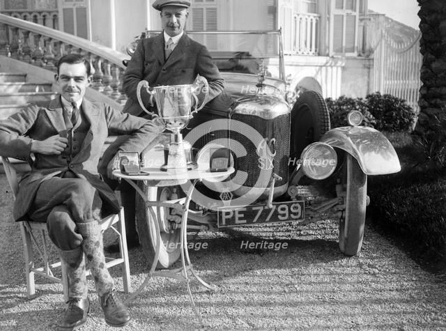 AC 6 1990 cc of VA Bruce, winner of the Monte Carlo Rally, January 1926. Artist: Bill Brunell.