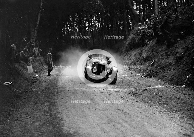 AC Acedes Six taking part in a motoring trial, c1930s. Artist: Bill Brunell.