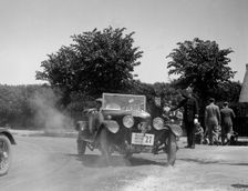 AC Acedes Six open tourer of J Mollart competing in the B&HMC Brighton Motor Rally, 1930. Artist: Bill Brunell