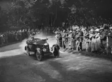 AC of Lilian Roper competing in the MAC Shelsley Walsh Hillclimb, Worcestershire, 1923. Artist: Bill Brunell
