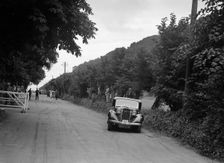 AC Westwood's Talbot 10, winner of a silver award at the MCC Torquay Rally, July 1937. Artist: Bill Brunell