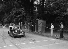 AC Westwood's Talbot 10, winner of a silver award at the MCC Torquay Rally, July 1937. Artist: Bill Brunell