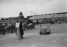 AC Westwood's Fiat Smith Special competing in the JCC Rally, Brooklands, Surrey, 1939. Artist: Bill Brunell