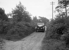 AC Tourer taking part in a First Aid Nursing Yeomanry trial or rally, 1931. Artist: Bill Brunell