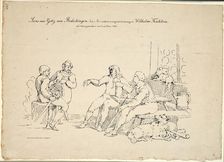 Act 1, Scene 1 from Götz van Berlichingen, 1805. Creator: Franz Pforr