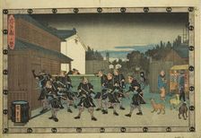 Act 10 (Judanme), from the series "The Revenge of the Loyal Retainers (Chushingura)", c. 1834/39. Creator: Ando Hiroshige