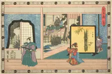 Act 2 (Nidanme), from the series "The Revenge of the Loyal Retainers (Chushingura)", c. 1834/39. Creator: Ando Hiroshige