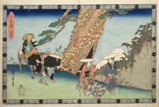 Act 8 (Hachidanme), from the series "Storehouse of Loyal Retainers (Chushingura)", c. 1834/39. Creator: Ando Hiroshige