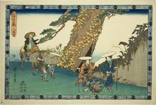Act 8 (Hachidanme), from the series "The Revenge of the Loyal Retainers (Chushingura)", c. 1834/39. Creator: Ando Hiroshige
