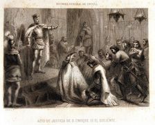 Act of justice King Henry III of Castile The Suffering (1379-1406)