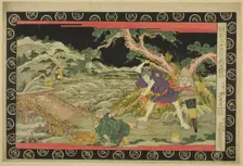 Act Five (Godanme), from the series "The Treasury of Loyal Retainers...", Japan, c. 1830/35. Creator: Ikeda Eisen