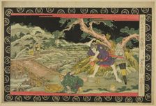 Act Five (Godanme), from the series "The Treasury of Loyal Retainers...", Japan, c. 1830/35. Creator: Ikeda Eisen