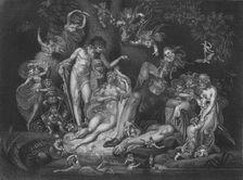 Act IV Scene i from A Midsummer Night's Dream, c19th century