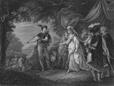 Act IV Scene i from Love's Labour Lost, c19th century