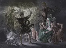 Act IV Scene i from Macbeth, c19th century