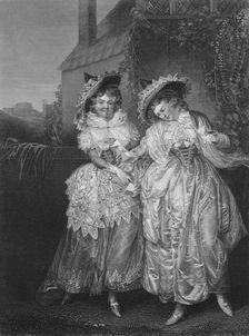 Act II Scene i from The Merry Wives of Windsor, c19th century