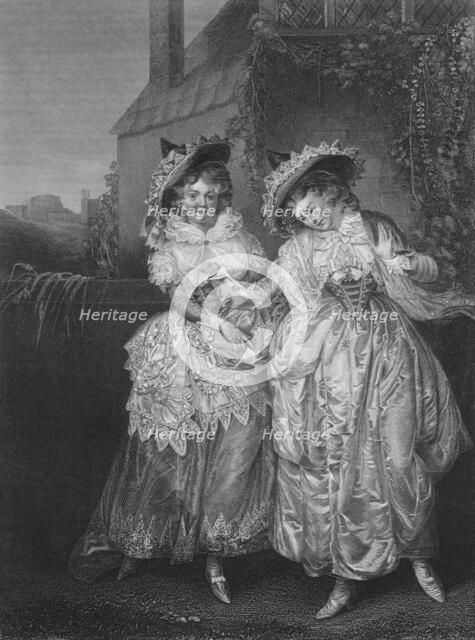 Act II Scene i from The Merry Wives of Windsor, c19th century. Artist: Unknown.