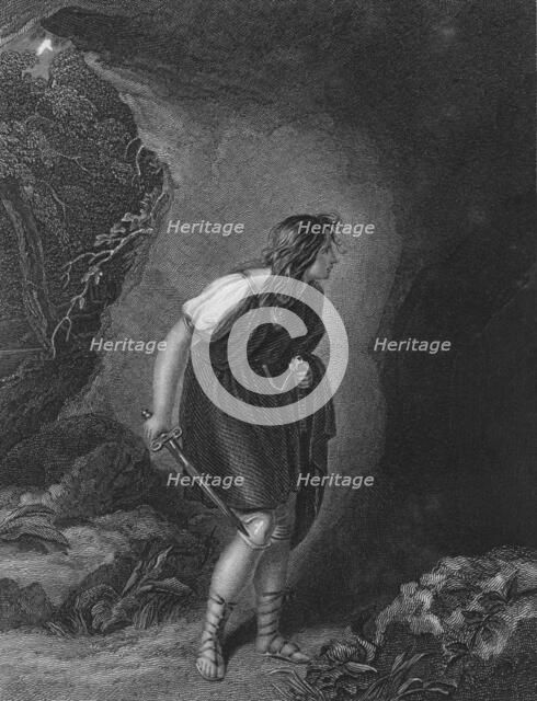 Act III Scene vi from Cymbeline, c19th century. Artist: Unknown.