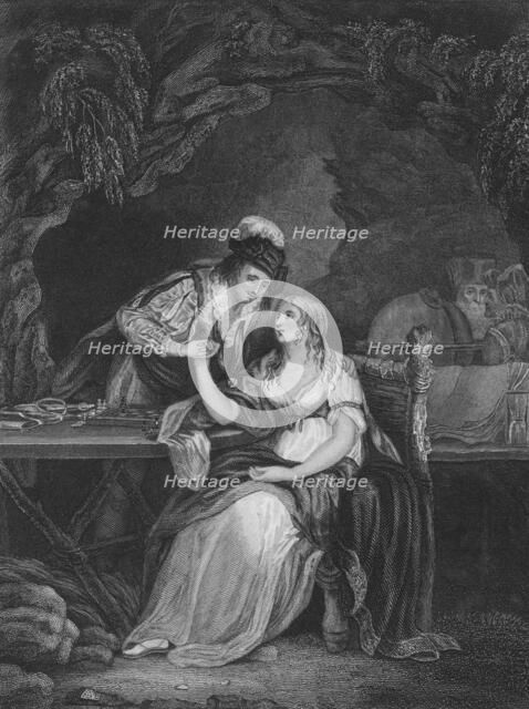 Act V Scene i from The Tempest, c19th century. Artist: Unknown.
