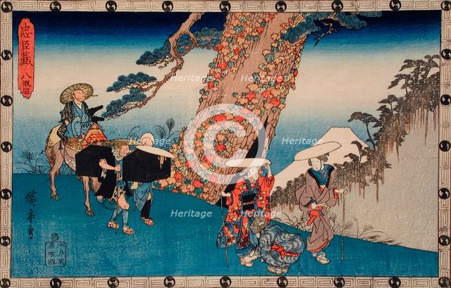 Act VIII: Konami's Bridal Journey, between c1835 and c1839. Creator: Ando Hiroshige.