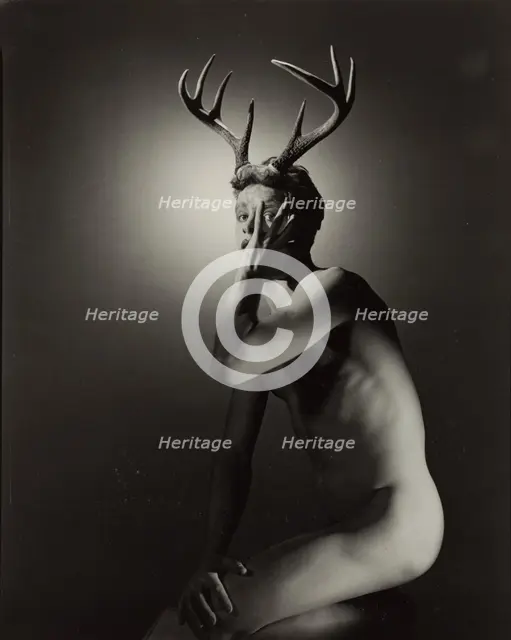 Actaeon, between 1937 and 1939. Creator: George Platt Lynes.