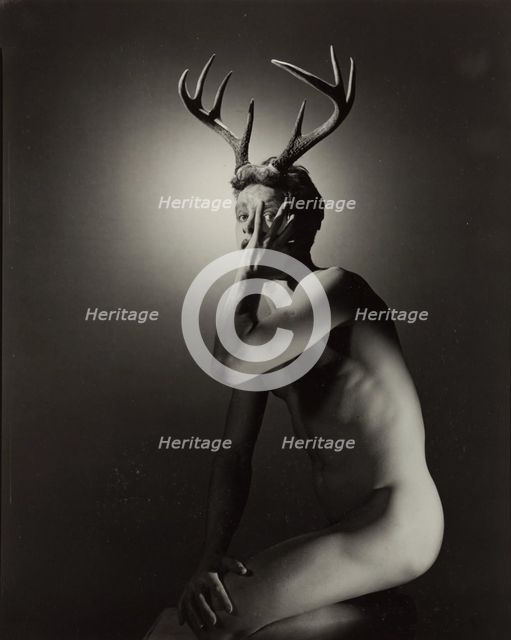 Actaeon, between 1937 and 1939. Creator: George Platt Lynes.