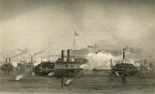 Action of the Gunboats at Memphis (1878). Creator: Unknown