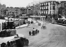 Action from the Monaco Grand Prix, 1929