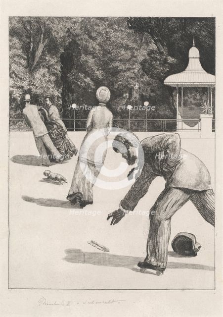 Action (Handlung), 1878/1880. Creator: Max Klinger.