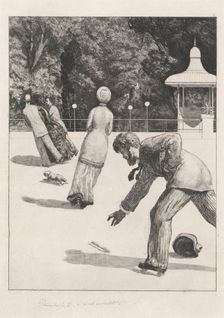 Action (Handlung), 1878/1880. Creator: Max Klinger