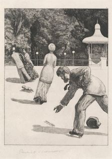 Action (Handlung), 1878/1880. Creator: Max Klinger