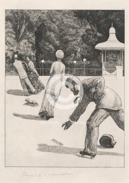 Action (Handlung), 1878/1880. Creator: Max Klinger.