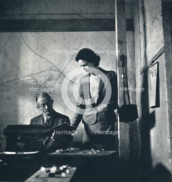 'Action here', 1941. Artist: Cecil Beaton.