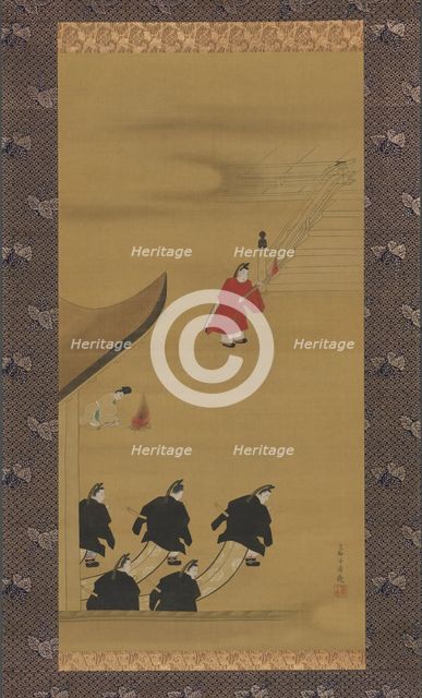Activities of the Twelve Months (Tsukinami-e), late 1790s. Creator: Sakai Hoitsu.