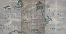 Activity at a kiln, 1859. Creator: Minzan