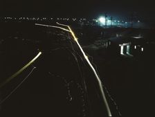 Activity in the Santa Fe R.R. yard, Los Angeles, Calif. , 1943. Creator: Jack Delano