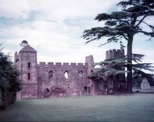 Acton Burnell Castle, Shropshire, c1955. Creator: Arthur Charles Kirby Ware
