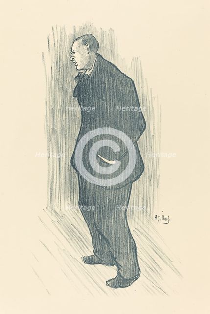 Actor, 1893. Creator: Henri-Gabriel Ibels.