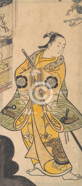 Actor as a Samurai Youth, ca. 1735. Creator: Torii Kiyotada.