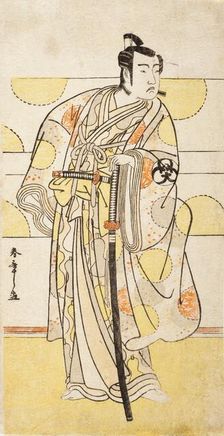 Actor Bando Mitsugoro I (image 1 of 2), 1770s-mid 1780s. Creator: Shunsho