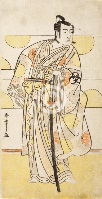 Actor Bando Mitsugoro I (image 1 of 2), 1770s-mid 1780s. Creator: Shunsho.