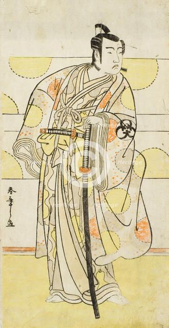 Actor Bando Mitsugoro I (image 2 of 2), 1770s-mid 1780s. Creator: Shunsho.