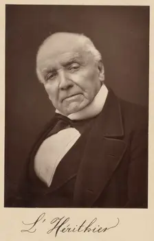 Actor known as L'Herithier about 1880. Creator: Unknown