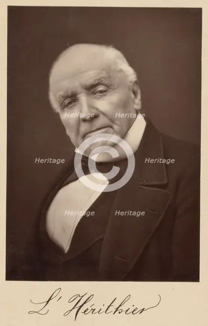 Actor known as 'L'Herithier', about 1880. Creator: Unknown.