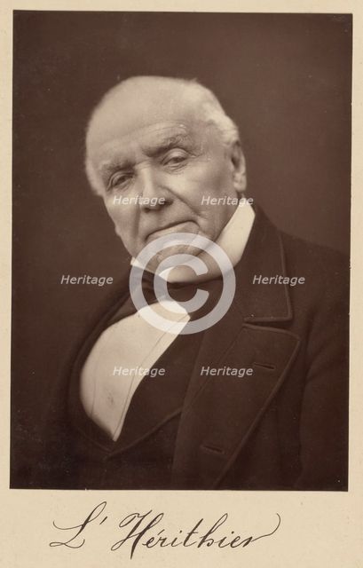 Actor known as 'L'Herithier', about 1880. Creator: Unknown.