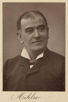 Actor known as Mihlev about 1880. Creator: Unknown