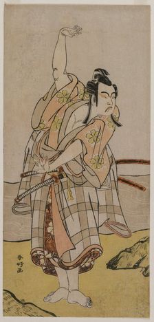 Actor Ichikawa Yaozo. Creator: Katsukawa Shunko (Japanese, 1743-1812)