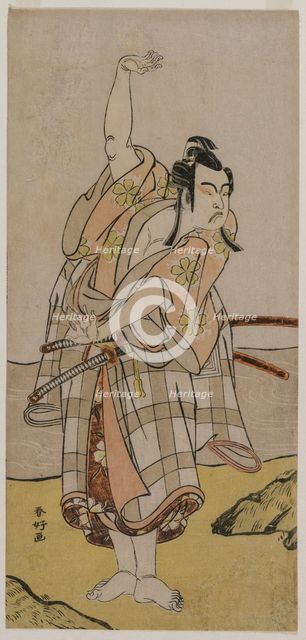 Actor Ichikawa Yaozo. Creator: Katsukawa Shunko (Japanese, 1743-1812).