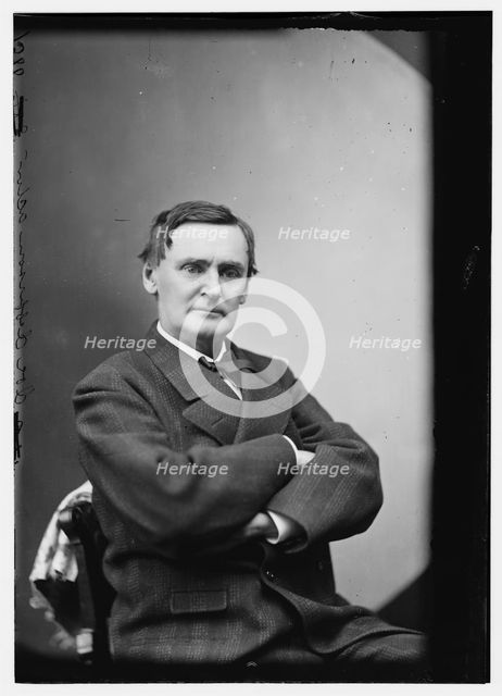 Actor Joe Jefferson, between 1870 and 1880. Creator: Unknown.